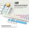 MAXFIT67 RGB USA Wireless MK858 Space Edition Teclado mecánico inalámbrico 60%