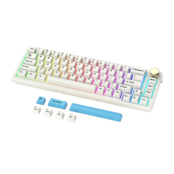 MAXFIT67 RGB USA Wireless MK858 Space Edition Teclado mecánico inalámbrico 60%