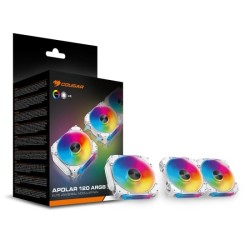Ventilador  COUGAR Apolar 120 ARGB  (paquete de 3 ventiladores)