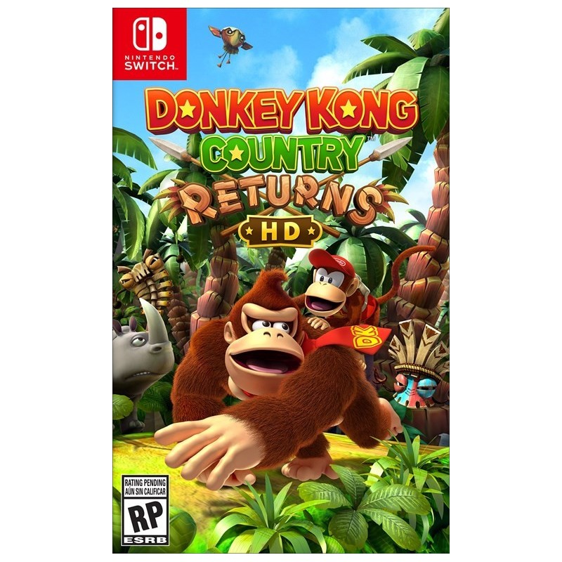 Donkey Kong Country Returns HD - NSW Usado Donkey Kong Country Returns HD - NSW Usado