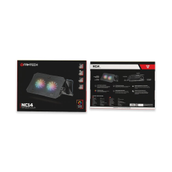 Base de Notebook Fantech NC14 RGB hasta 15.6