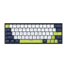 Teclado mecánico factor 60% ATOM63 RGB MORI White MK874V2 SWT ROJO