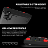 Teclado mecánico inalámbrico  ATOM PRO79 MK917 SWT ROJO