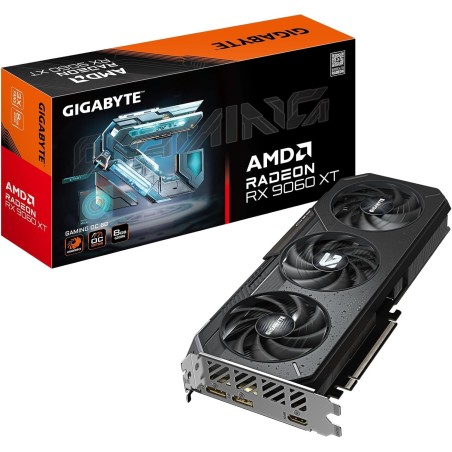 Tarjeta gráfica Gigabyte Radeon RX 9060 XT Gaming OC 8G
