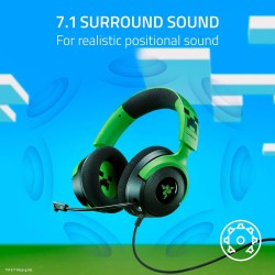 Audifonos Razer Kraken V4 X Edición Minecraft