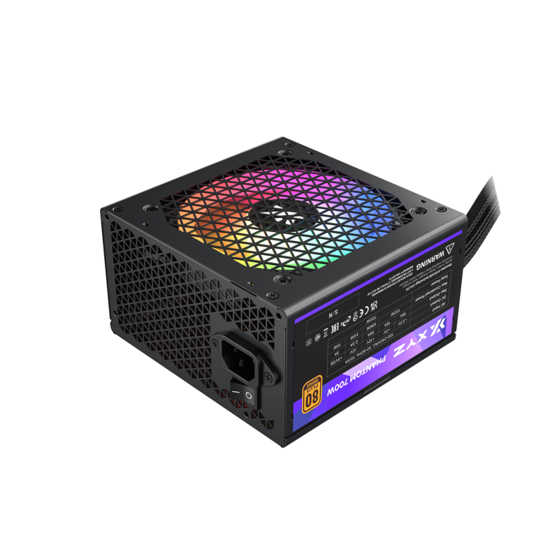 Fuente de Poder XYZ Phantom 700W, Certificada 80 Plus Bronze,