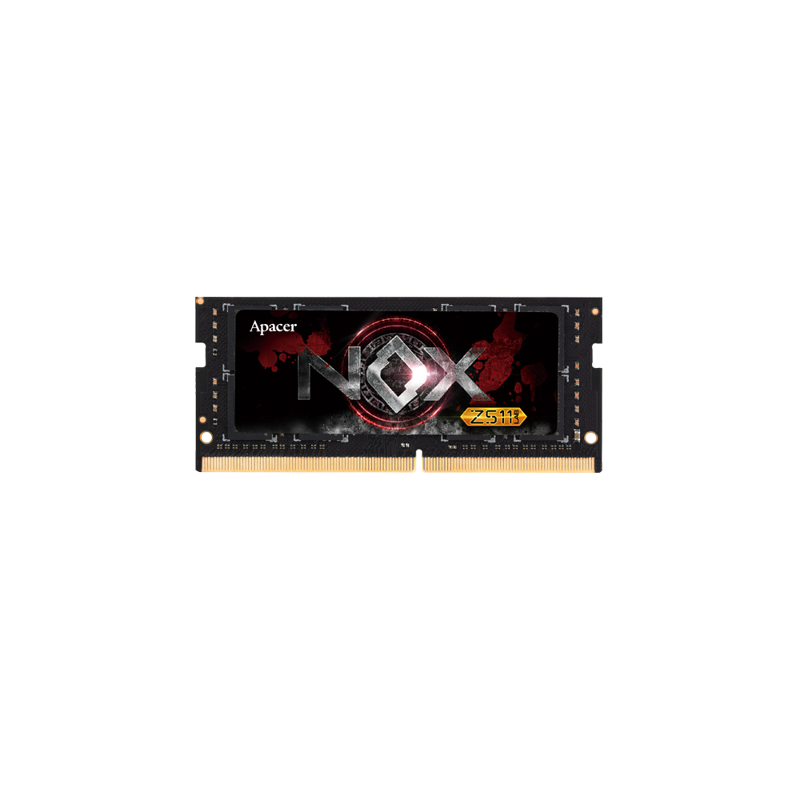 Memoria Ram DDR4 8GB 3200MHz Apacer Nox SO-DIMM, 260-pin CL20, 1.35V Memoria Ram DDR4 8GB 3200MHz Apacer Nox SO-DIMM, 260-pin CL20, 1.35V