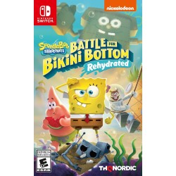 Spongebob Squarepants: Battle for Bikini Bottom - Rehydrated - Nintendo Switch Usado