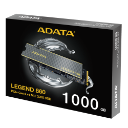 Unidad SSD ADATA Legend 860, 1TB, Lec. 6000MB/s Esc. 5000MB/s
