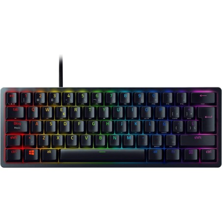Teclado Huntsman Mini Black Purple Switch Español