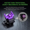 Teclado Huntsman Mini Black Purple Switch Español