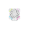 Disipador para CPU XYZ THERMAX 6, 1x Ventilador Vortex 120mm, 6 Heatpipes, A-RGB, Blanco