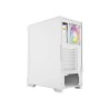 Gabinete Gamer XYZ AIRONE 300-X MESH, ATX, Panel Malla, 6 Ventiladores ARGB, Blanco