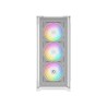 Gabinete Gamer XYZ AIRONE 300-X MESH, ATX, Panel Malla, 6 Ventiladores ARGB, Blanco
