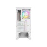 Gabinete Gamer XYZ AIRONE 300-X MESH, ATX, Panel Malla, 6 Ventiladores ARGB, Blanco