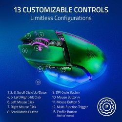 Razer Basilisk Phantom  V3 Pro 35K Mouse inalámbrico