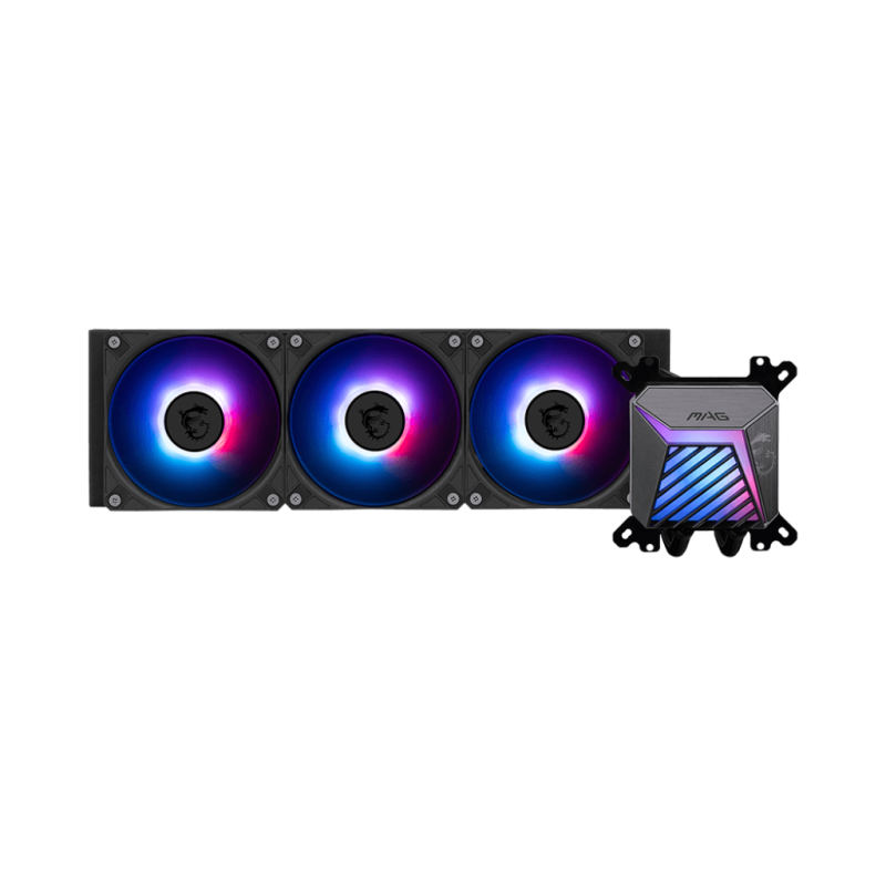 WC AIO MSI MAG CORELIQUID A15 360mm RGB CPU Cooler WC AIO MSI MAG CORELIQUID A15 360mm RGB CPU Cooler