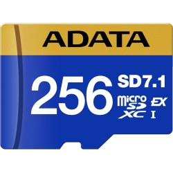 Tarjeta Premier Extreme Adata microSDXC SD7.1 Express de 256 GB para Nintendo Switch 2
