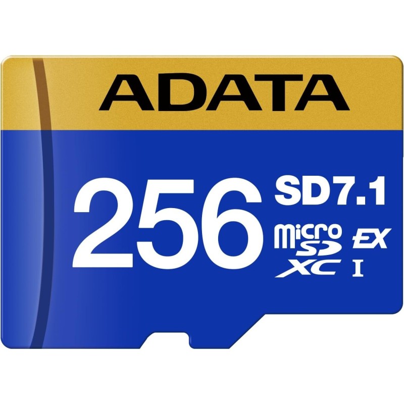 Tarjeta Premier Extreme Adata microSDXC SD7.1 Express de 256 GB para Nintendo Switch 2