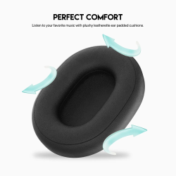 GO Tune WH06 Wireless Black Audífonos inalámbricos