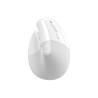 Mouse ergonómico vertical inalámbrico W195R White Mouse ergonómico vertical inalámbrico W195R White