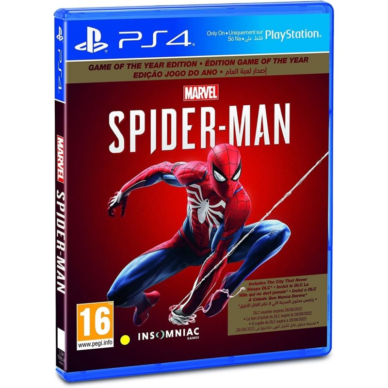 Marvel's Spider-Man GOTY  - PS4 USADO