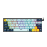 ATOM63 RGB Sky Blue MK874V2 Teclado mecánico factor 60%