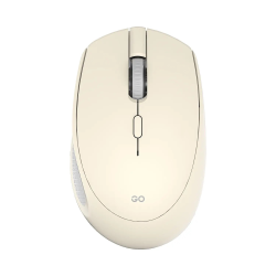 Mouse W193 GO Dual Mode Beige Mouse inalámbrico