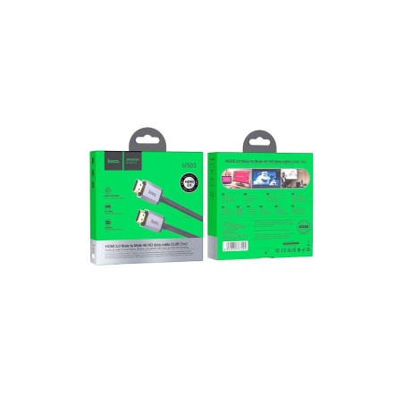 Cable HDMI 2.0 4K 2M Hoco US03