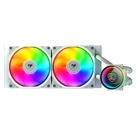 Cougar Poseidon Elite 240 ARGB Refrigeración líquida - BLANCA