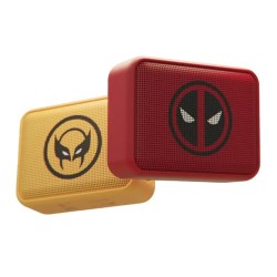Pack 2x Parlante Bluetooth Portátil Klip Xtreme Nitro Wolver Amarillo