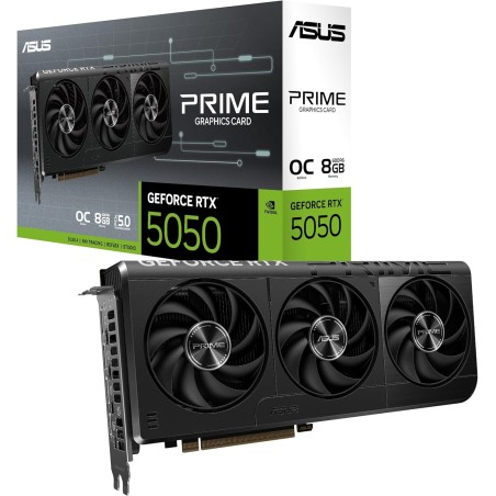 Tarjeta Grafica ASUS Prime GeForce RTX 5050 8GB GDDR6 OC Edition