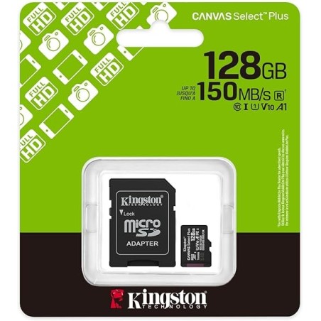 Kingston 128GB microSD Canvas Select Plus Gen