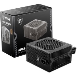 Fuente de Poder 650W - MSI MAG A650BN - 80 Plus Bronce