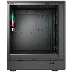 Gabinete - Cougar Airface Pure RGB Negro - ATX - Incluye 4 Fan 3 x 120 mm RGB frontales y 1 fan RGB posterior
