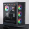 Gabinete - Cougar Airface Pure RGB Negro - ATX - Incluye 4 Fan 3 x 120 mm RGB frontales y 1 fan RGB posterior