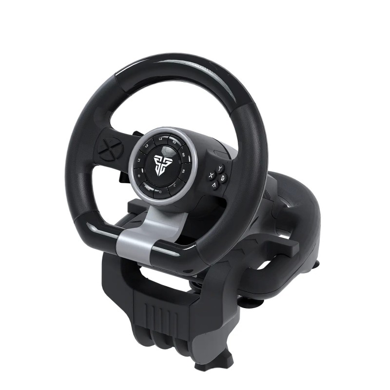 Volante + Pedalera  Fantech R2 - Multiplataforma Xbox Playstation Switch PC
