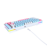 Teclado ATOM X83 MK612 AME Edition White - Switch Taro