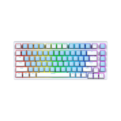 Teclado ATOM X63 MK611 AME Edition White Switch Rosie