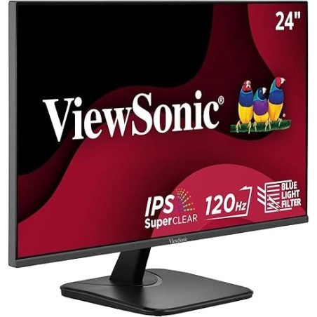 Monitor ViewSonic VA2456A-MHD FHD, 120HZ, VGA, DP, HDMI