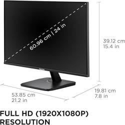 Monitor ViewSonic VA2456A-MHD FHD, 120HZ, VGA, DP, HDMI
