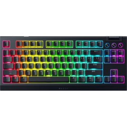 Teclado Gamer Mecanico Razer BlackWidow V4 Tenkeyless HyperSpeed Layout Español inalámbrico RGB Switch Orange