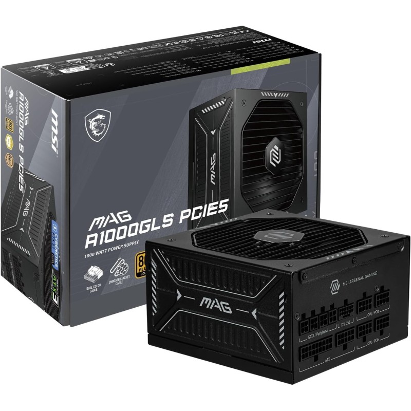 Fuente de poder MSI MAG A1000GLS