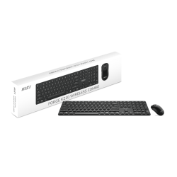 Kit de Teclado y Mouse Inalámbricos MSI Forge K210