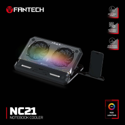 Base de Notebook con Ventilación RGB NC21 Black