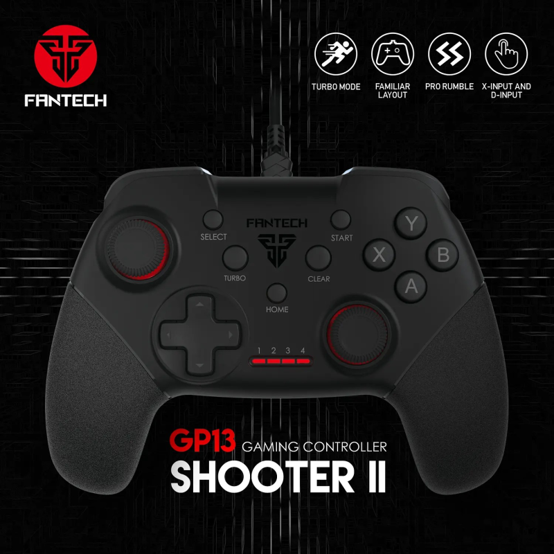 Control GP13 SHOOTER II Black Control PC PS3