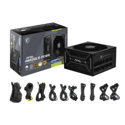 Fuente de Poder MSI MAG A850GLS PCIE5 (850 W) GOLD Modular