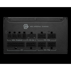 Fuente de Poder MSI MAG A850GLS PCIE5 (850 W) GOLD Modular