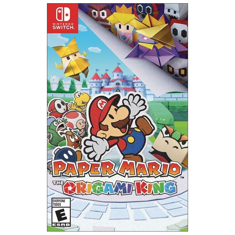 Mario Paper Origami King Usado