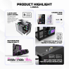 Gabinete Fantech CG85 Lumina RGB